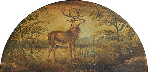 Stag on Mantelpiece, , Alfred Worthington
