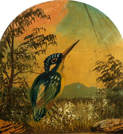 Kingfisher on Mantelpiece, , Alfred Worthington