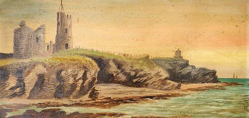 Castle Point, 1900, Alfred Worthington