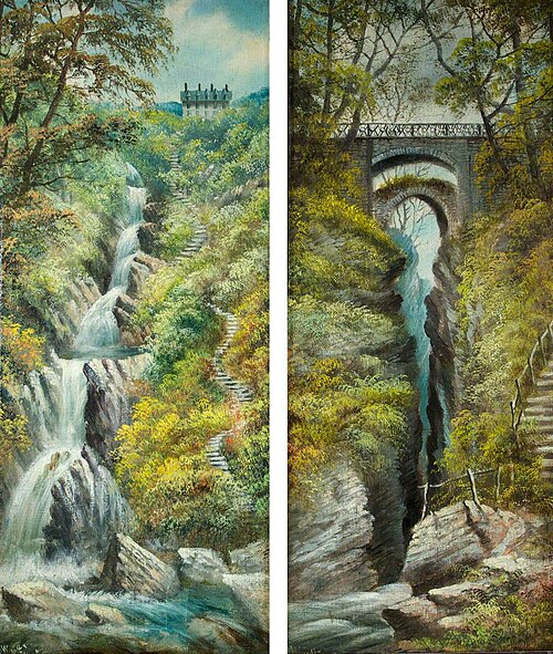 Devil's Bridge, 1900, Alfred Worthington