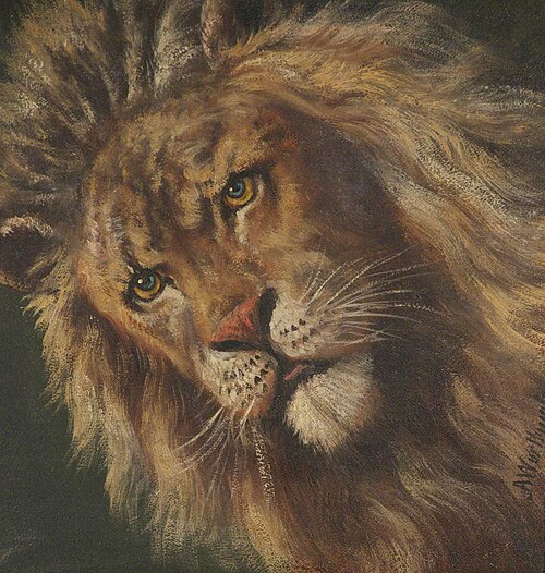 Lion, 1900, Alfred Worthington