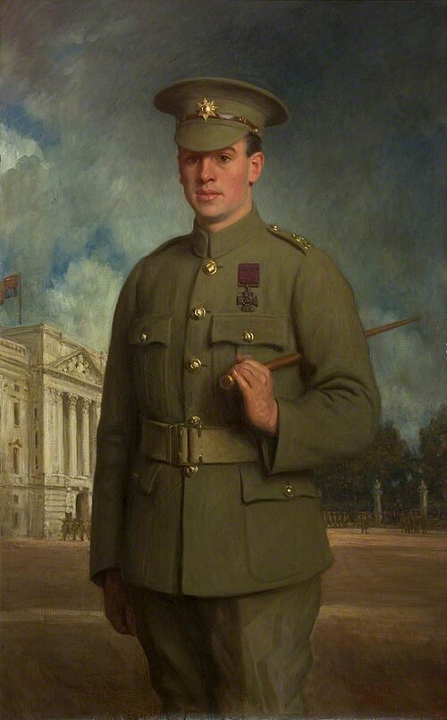 Private Thomas Whitham (1888–1924), VC, 1918, Isaac Cooke