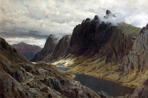 The Crater of Snowdon, , Isaac Cooke