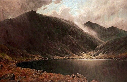 Showers over Low Water, Old Man, Coniston, Cumbria, , Isaac Cooke
