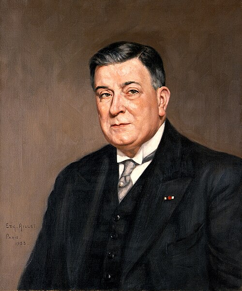 Joseph-Alexandre Rivière (1859–1946), Electrotherapist and Pacifist, 1933, Edgar-Adrien-Jean Aillet