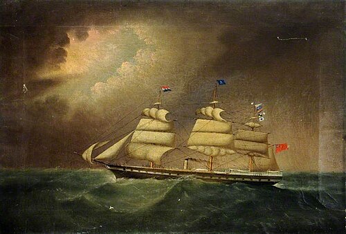 SS 'Great Britain', 1870, Isaac Joseph Witham