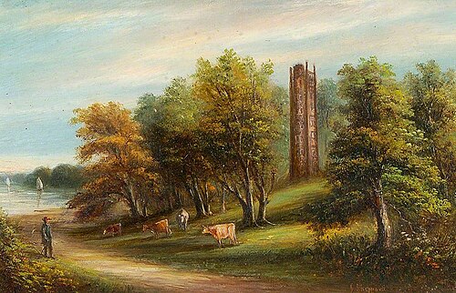 Freston Tower, 1880, Isaac Sheppard