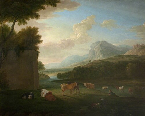 Landscape with Cattle, , Isaac Vogelsang