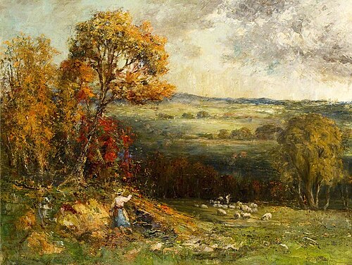 Autumn in the Dee Valley, 1897, Malcolm Maclachlan Harper