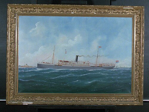 Passagiersschip 'Sindoro', 1901, Edmond Victor Charles Adam