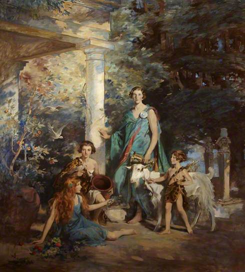 'Circe and the Sirens', 1925, Edmond Brock