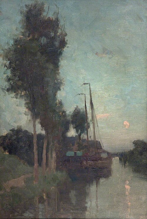 Evening in Holland, , Edmund Aubrey Hunt