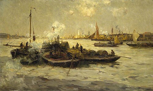 Limehouse Reach, , Edmund Aubrey Hunt