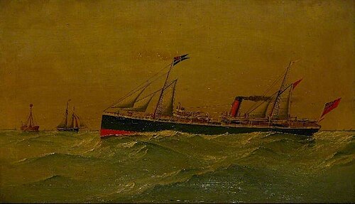SS 'Ariosto', 1897, Edmund Belton Gooch