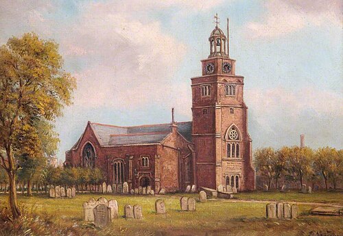 Old St Paul's, Hammersmith, London, , S. A. Gatton