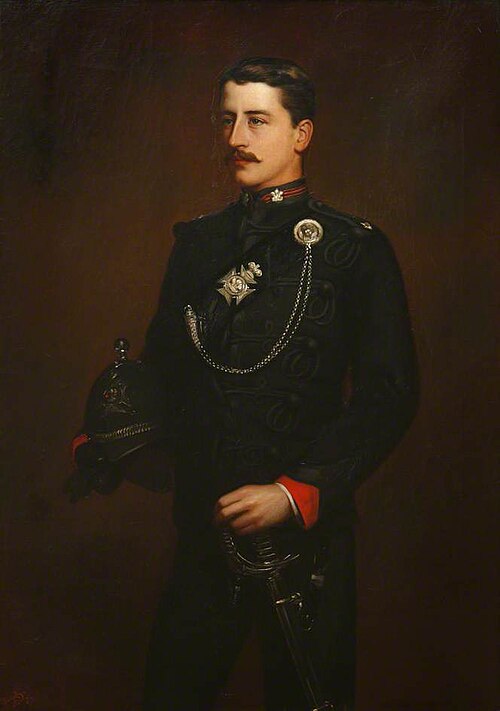 Piers Alexander, Viscount Valletort (1865–1944), Aged 21 (later the 5th Earl), 1886, Edward Arthur Fellowes Prynne