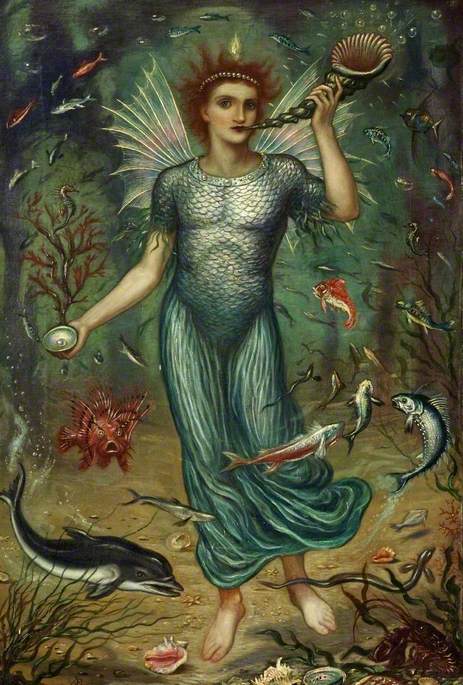 'O ye whales and all that move on the waters bless ye the Lord', 1899, Edward Arthur Fellowes Prynne