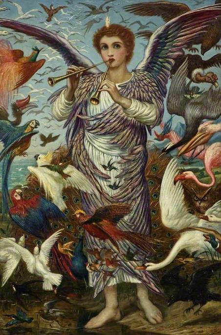 'O all ye fowls of the air bless ye the Lord', 1899, Edward Arthur Fellowes Prynne