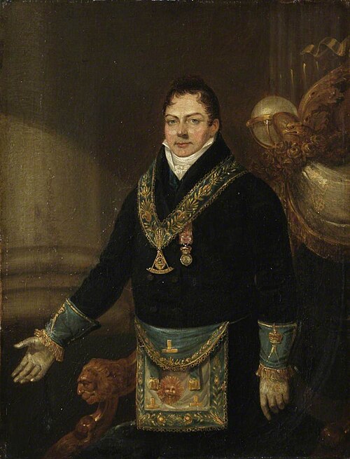 HRH Augustus Frederick (1773–1843), Duke of Sussex, 1827, J. Naish