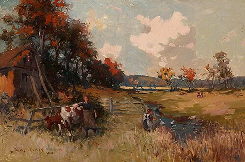 Autumn on the Tay, 1900, Stirling Malloch