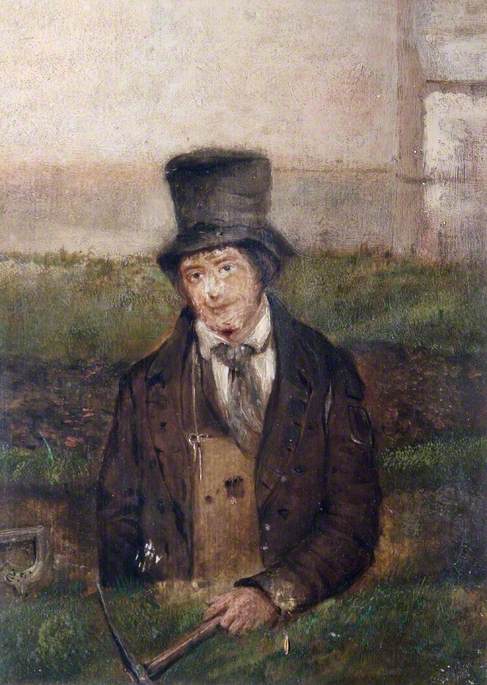 George Tappin, the Grave Digger, 1891, Edward Butler