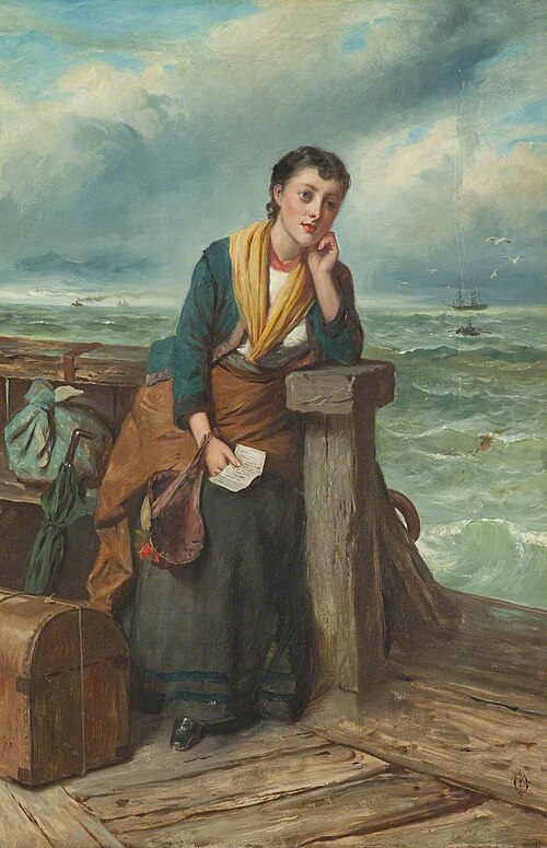 The Emigrant, , Edward Charles Barnes