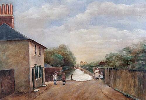 Scarbrook Pond, Croydon, Surrey, , Edward Costar