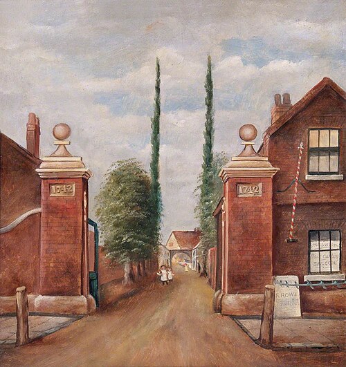 Old Palace Road, Church Street, Croydon, Surrey, 1871, , Edward Costar