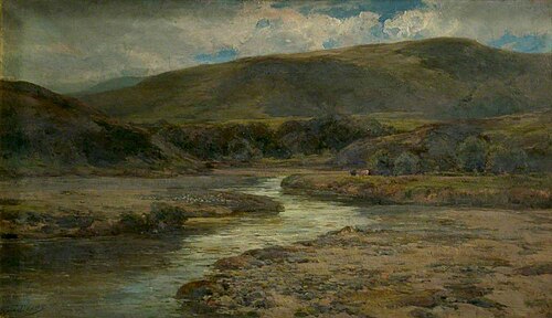 Landscape, near Peel, Isle of Man, , Edward Davies