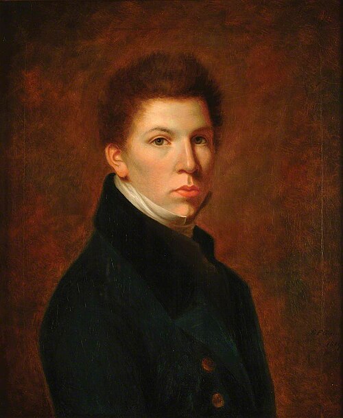 Portrait of a Young Man (formerly idenitified as William Hazlitt), , Edward Frederick Green
