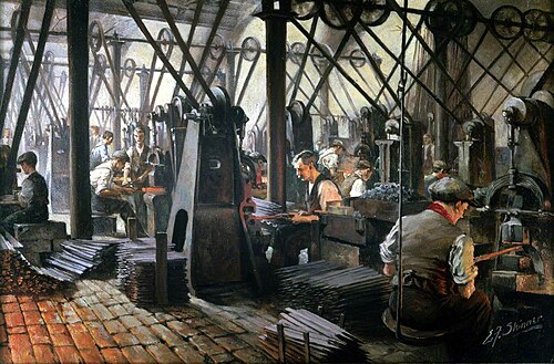 Forging Files, 1918, Edward Frederick Skinner