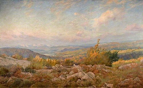 Cumberland Hills, 1896, Edward George Hobley