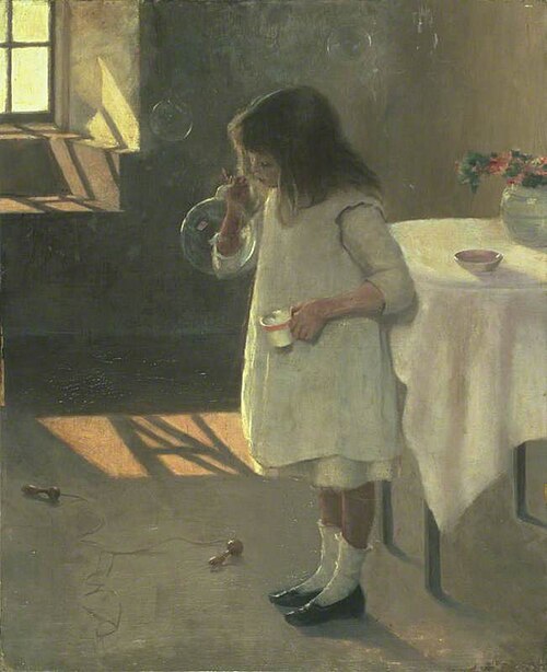 Bubbles, 1907, Amy B. Atkinson