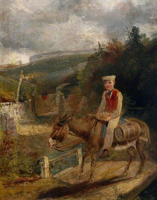 Houghall Milk Boy, 1855, Edward Hastings