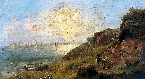 The Yorkshire Coast, 1880, Edward Henry Holder