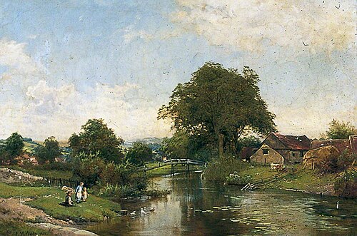 Landscape, 1880, Edward Henry Holder