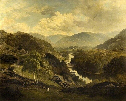 Borrowdale, Cumbria, 1888, Edward Henry Holder