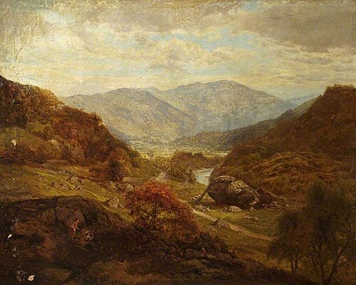 Bowder Stone near Keswick, Cumbria, , Edward Henry Holder