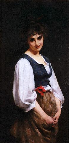 A Southern Belle, 1893, Samuel Melton Fisher