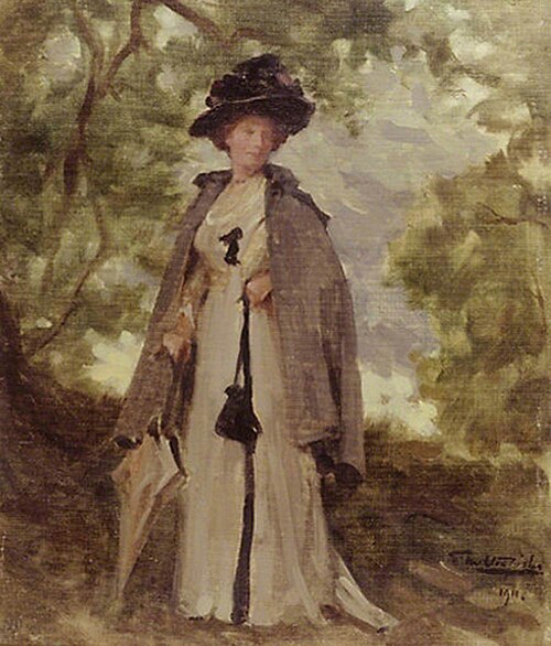 Alice Edwina Munro Ferguson, Mrs Alexander Luttrell (d.1912), 1911, Samuel Melton Fisher