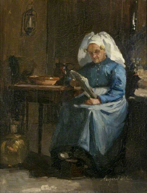 A Dutch 'Vrouw', , Margaret Thomson Wilson