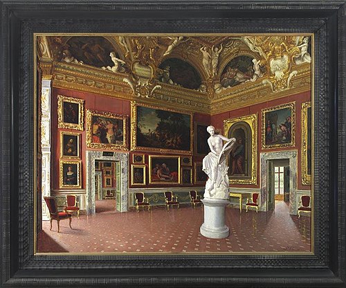 The Saturn Room, Palazzo Pitti, Florence, , Santi Corsi