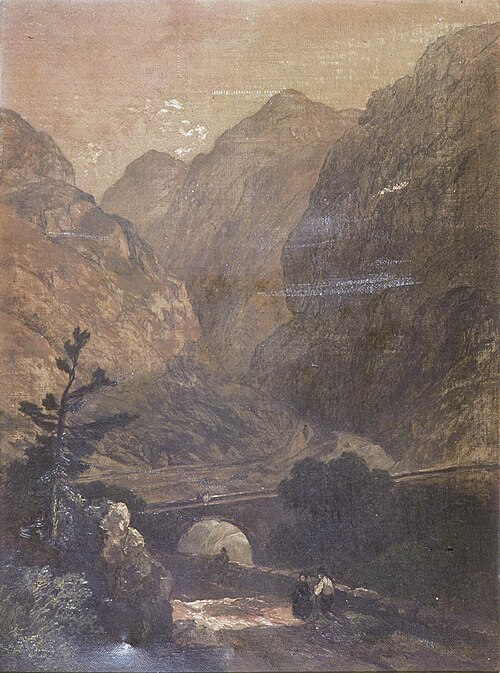 Pont Aberglaslyn, 1870, Edward Price