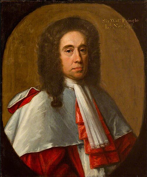 Sir Walter Pringle, Lord Newhall, c 1664 - 1736. Scottish judge, , Andrew Allan