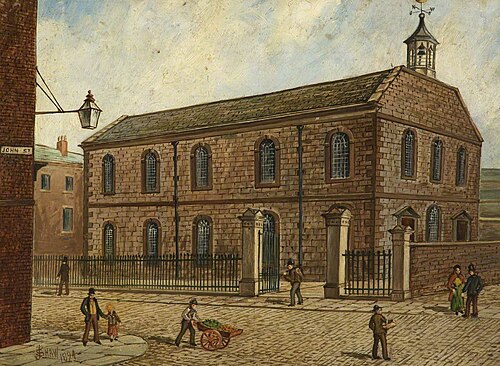 St John’s Church, Bury, 1894, James 'Clock' Shaw