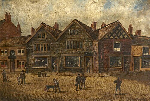 Bolton Street, Bury, 1895, James 'Clock' Shaw