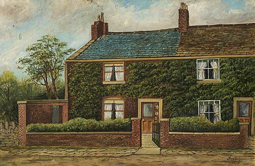 Chesham Fields, Bury, 1896, James 'Clock' Shaw