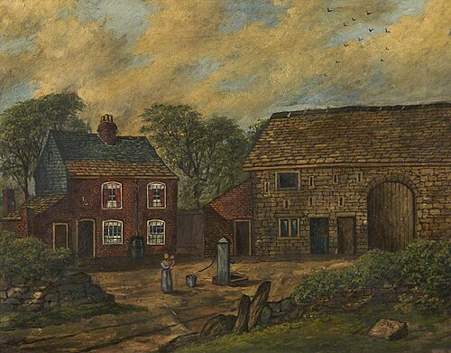 Hardman’s Fields, Bury, 1836, 1898, James 'Clock' Shaw