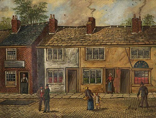 Bury Street, 1901, James 'Clock' Shaw