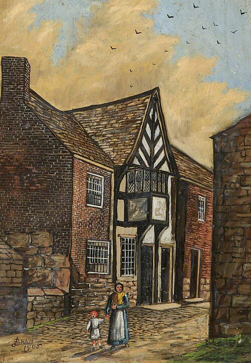 Dearden Fold, Bolton Road, Bury, 1905, James 'Clock' Shaw